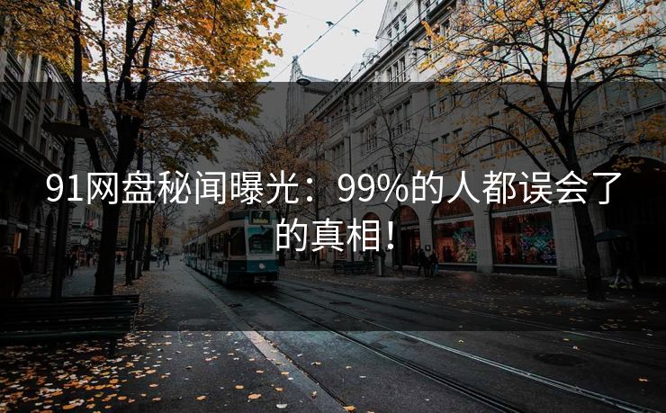 91网盘秘闻曝光：99%的人都误会了的真相！